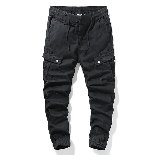 2021 Winter Cargo Pants Men outdoor Jogger Overalls Autumn New Tactical Military Pant Casual Sweatpant