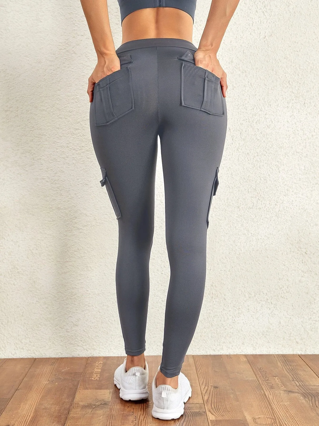 4 Pockets Yoga Cargo Pants