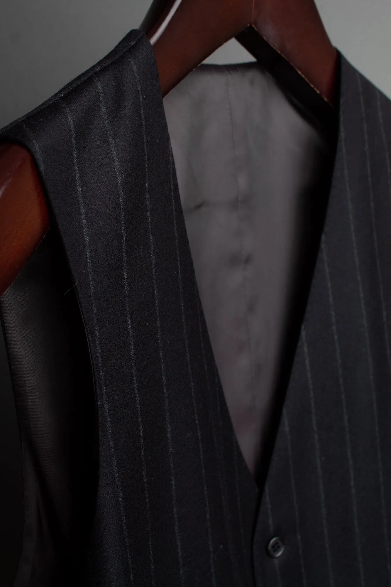 4-Season Chalkstripe Suit