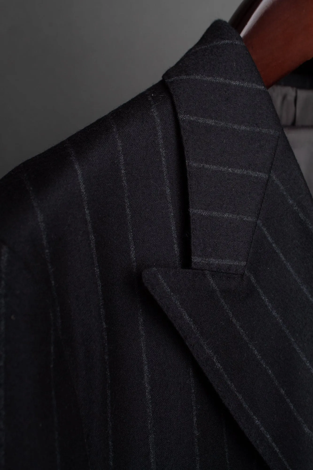 4-Season Chalkstripe Suit