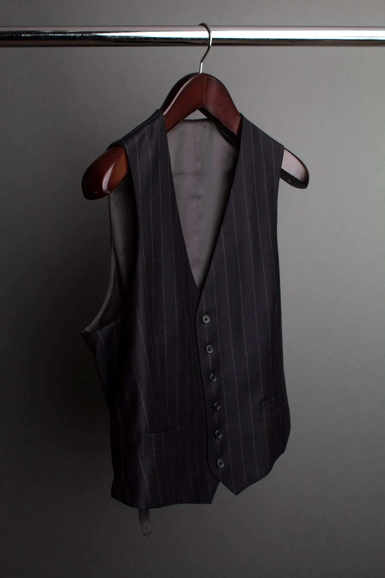 4-Season Chalkstripe Suit