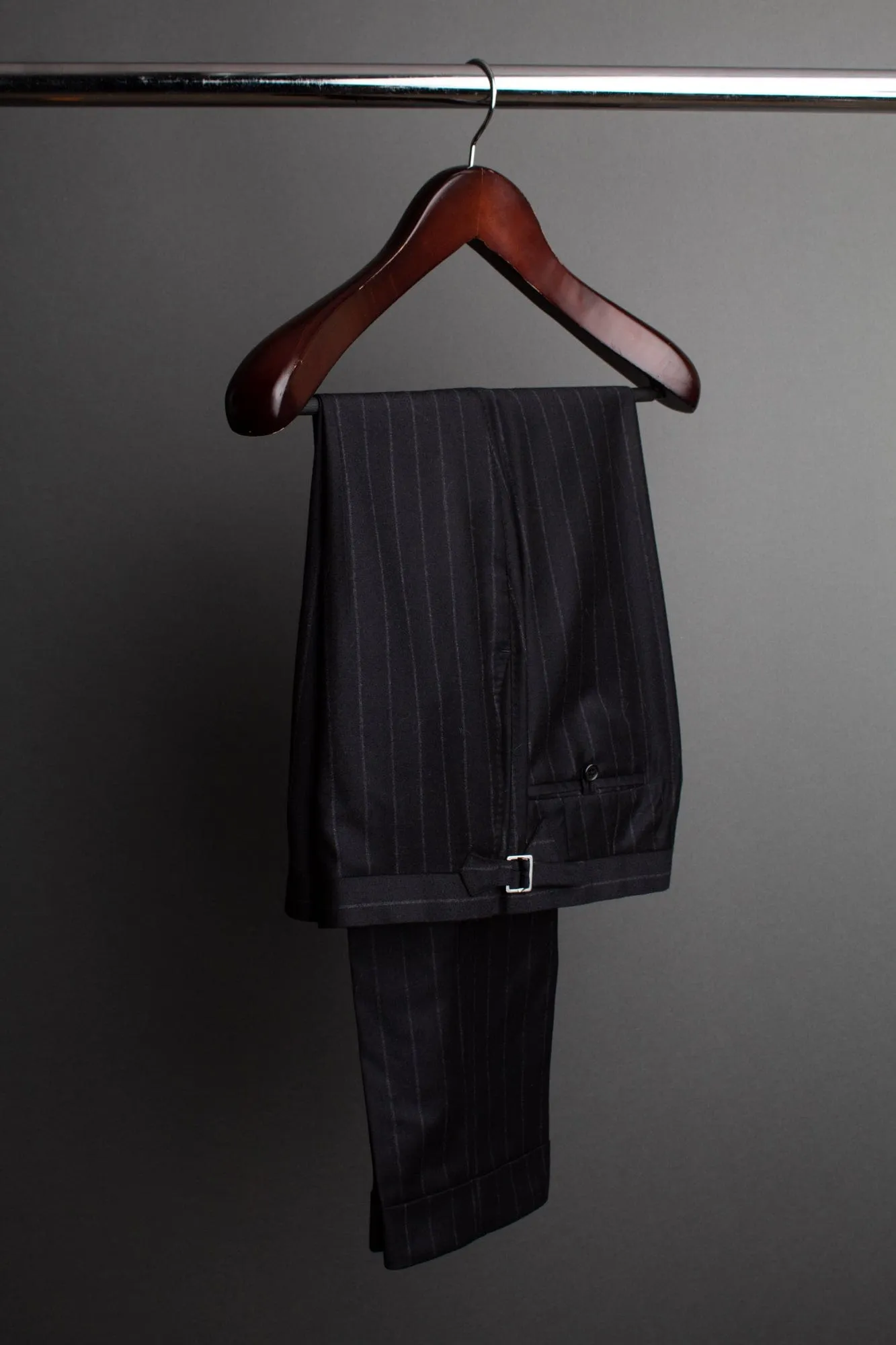 4-Season Chalkstripe Suit