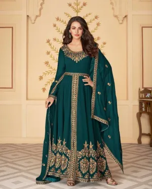 Aashirwad Creation Presents Paakhi Georgette Fancy Designer Salwar Suits