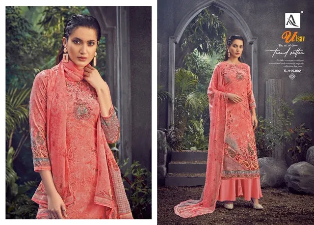Alok Suits Presents Utsav Viscose Velvet Printed Fancy Designer Salwar Kameez