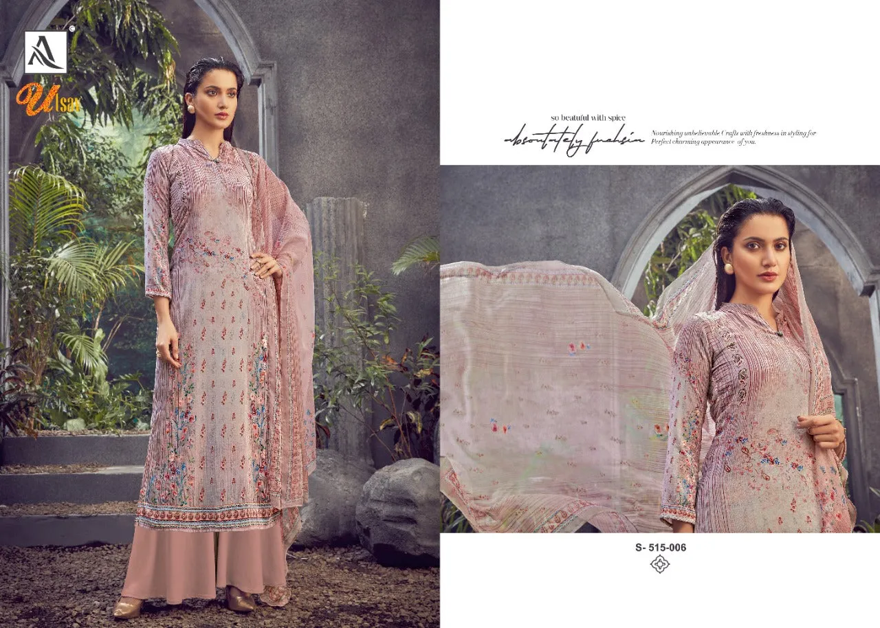 Alok Suits Presents Utsav Viscose Velvet Printed Fancy Designer Salwar Kameez