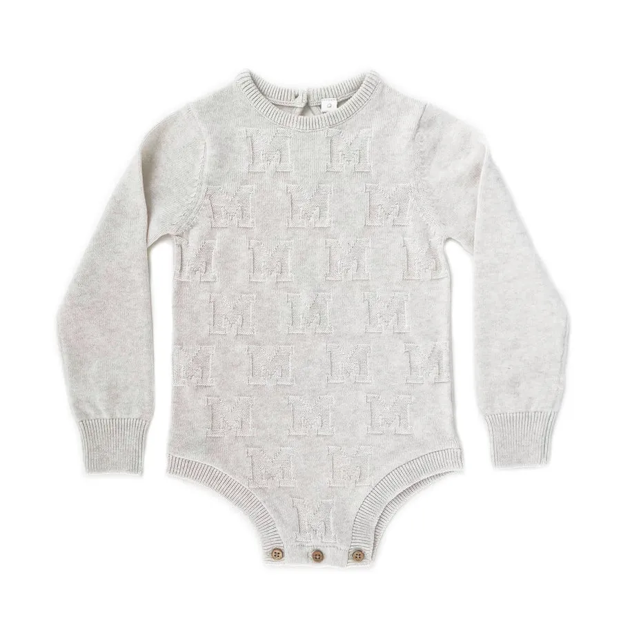 ALPHA Romper Oatmeal