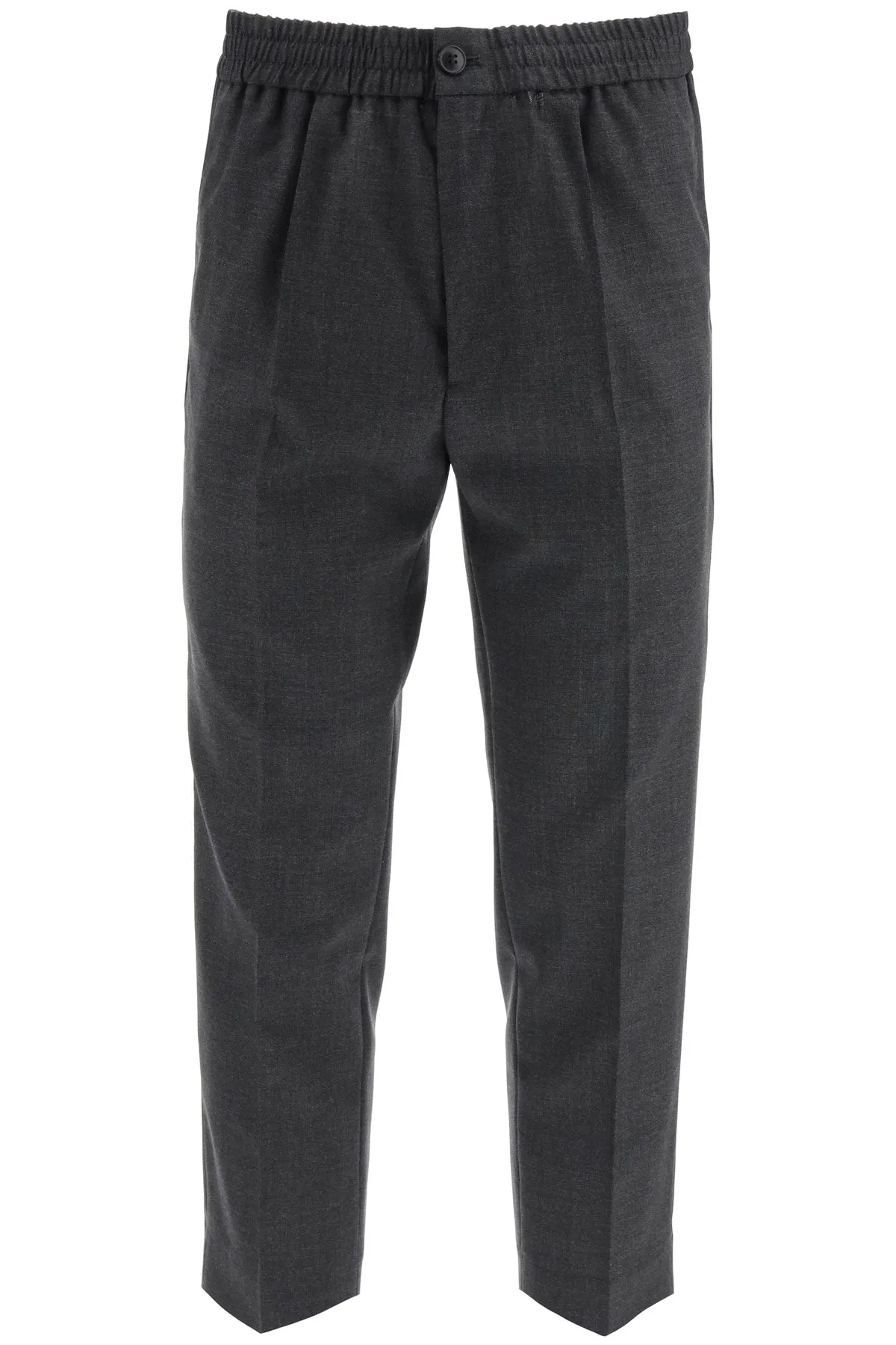 AMI Cropped Tailored Trousers