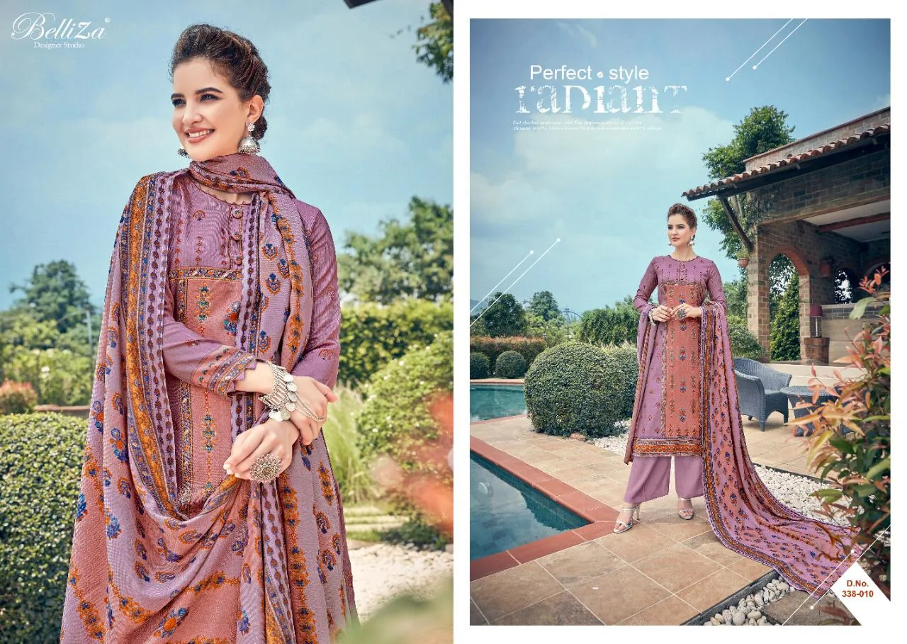 Belliza Designer Studio Launched Masakali Pashmina Printed Fancy Designer Salwar Kameez