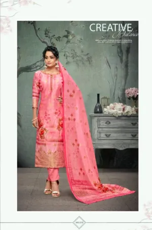 Belliza Designer Studio Presents Paridhan Banarasi Silk Printed Fancy Designer Salwar Kameez