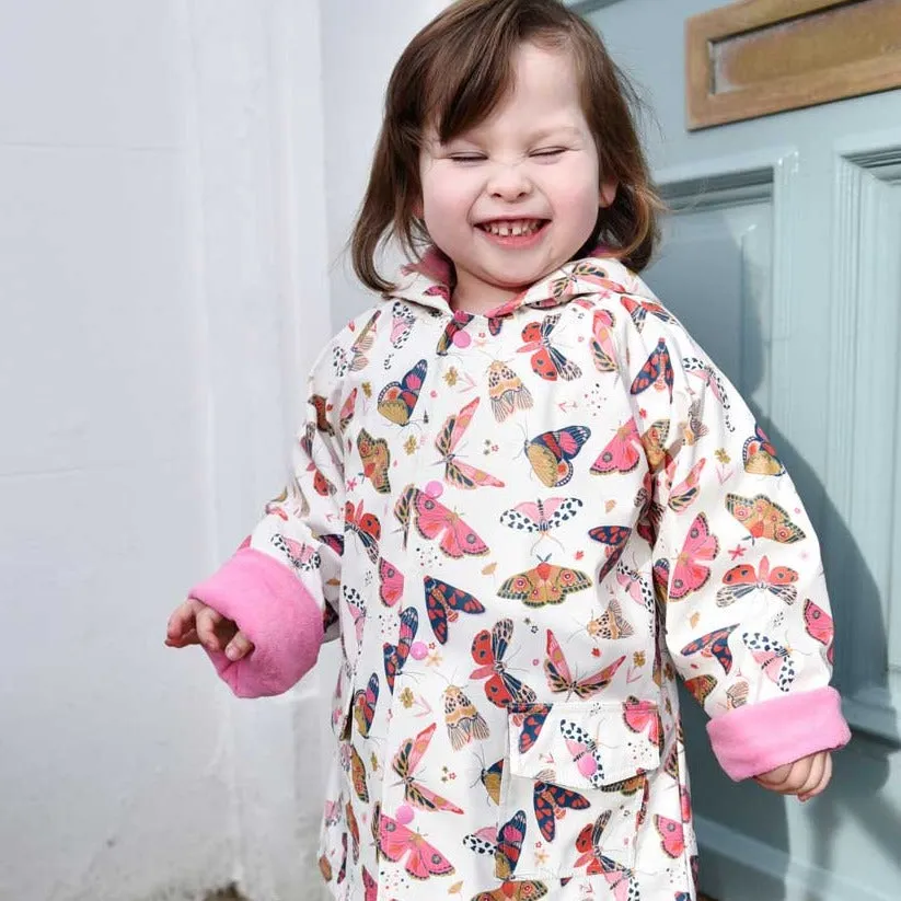 Butterfly Print Raincoat