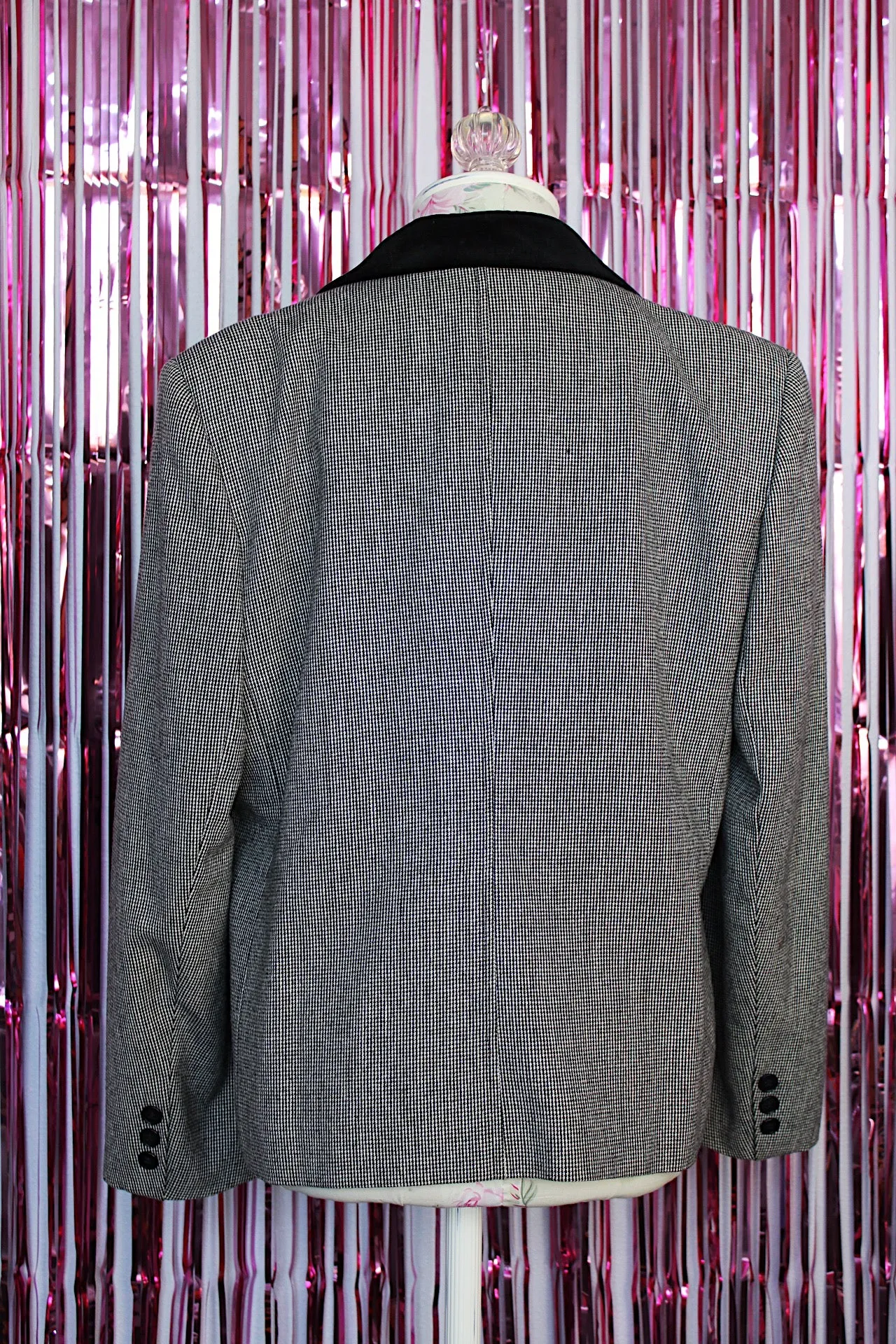 Checkered Blazer