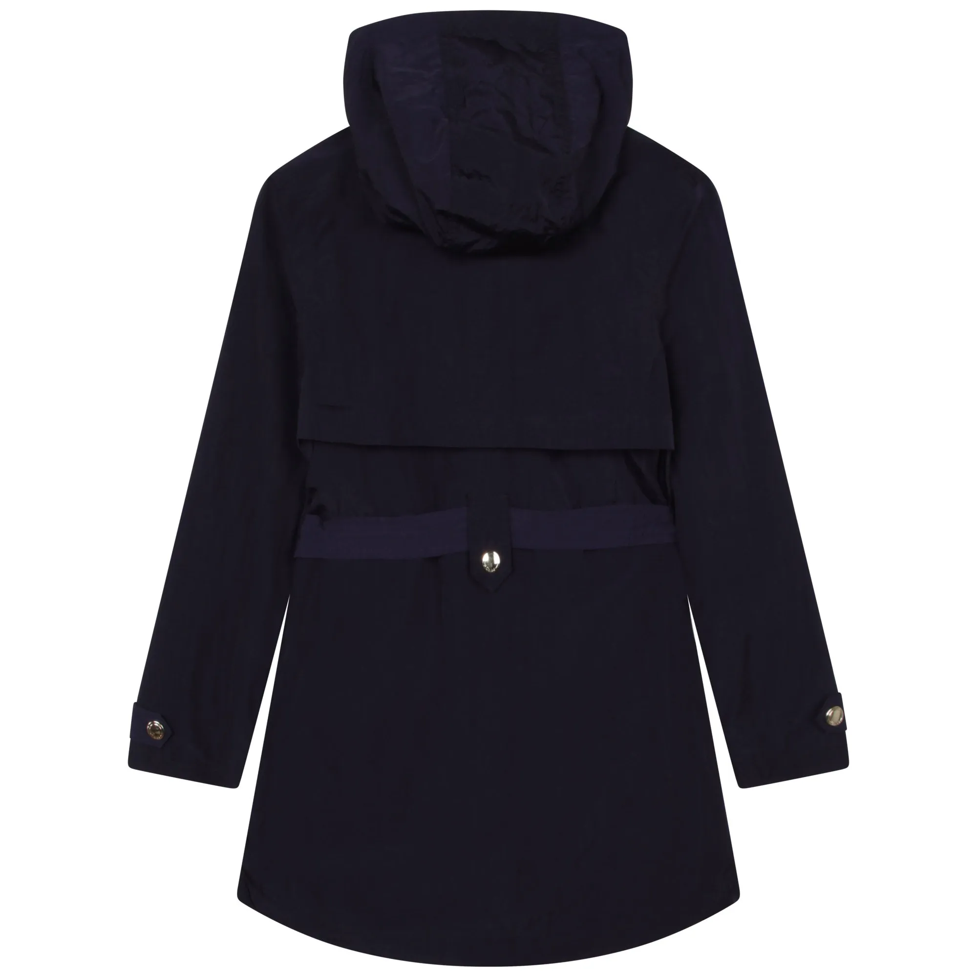 Chloe LS Hooded Windbreaker w/ Belt