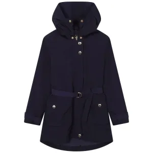 Chloe LS Hooded Windbreaker w/ Belt