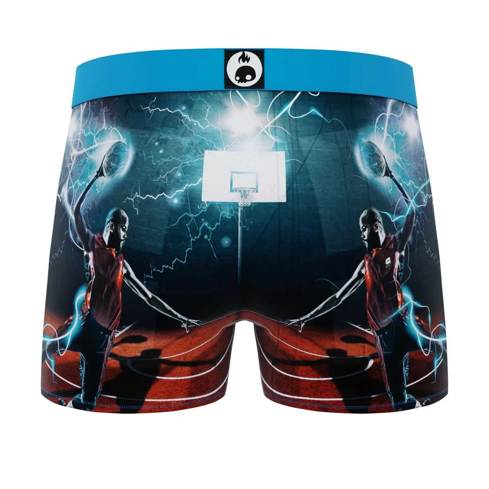 CRAZYBOXER All Star Baseball Basketball Men's Boxer Briefs (3 pack)