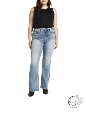 Curvy Vintage High Rise Bootcut Jeans
