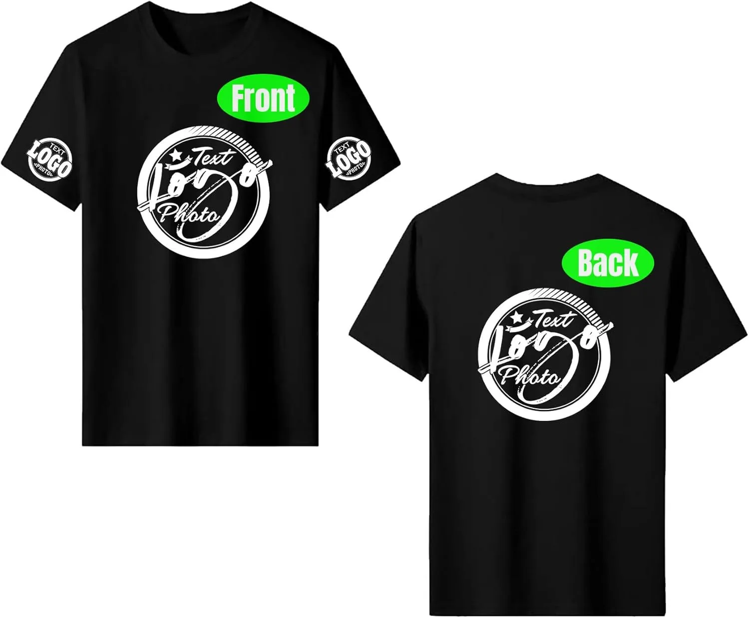 Custom T Shirts for Women Men with Your Text Photo Logo Personalized T Shirts Custom Shirt Design Your Own Custom Tee Shirt