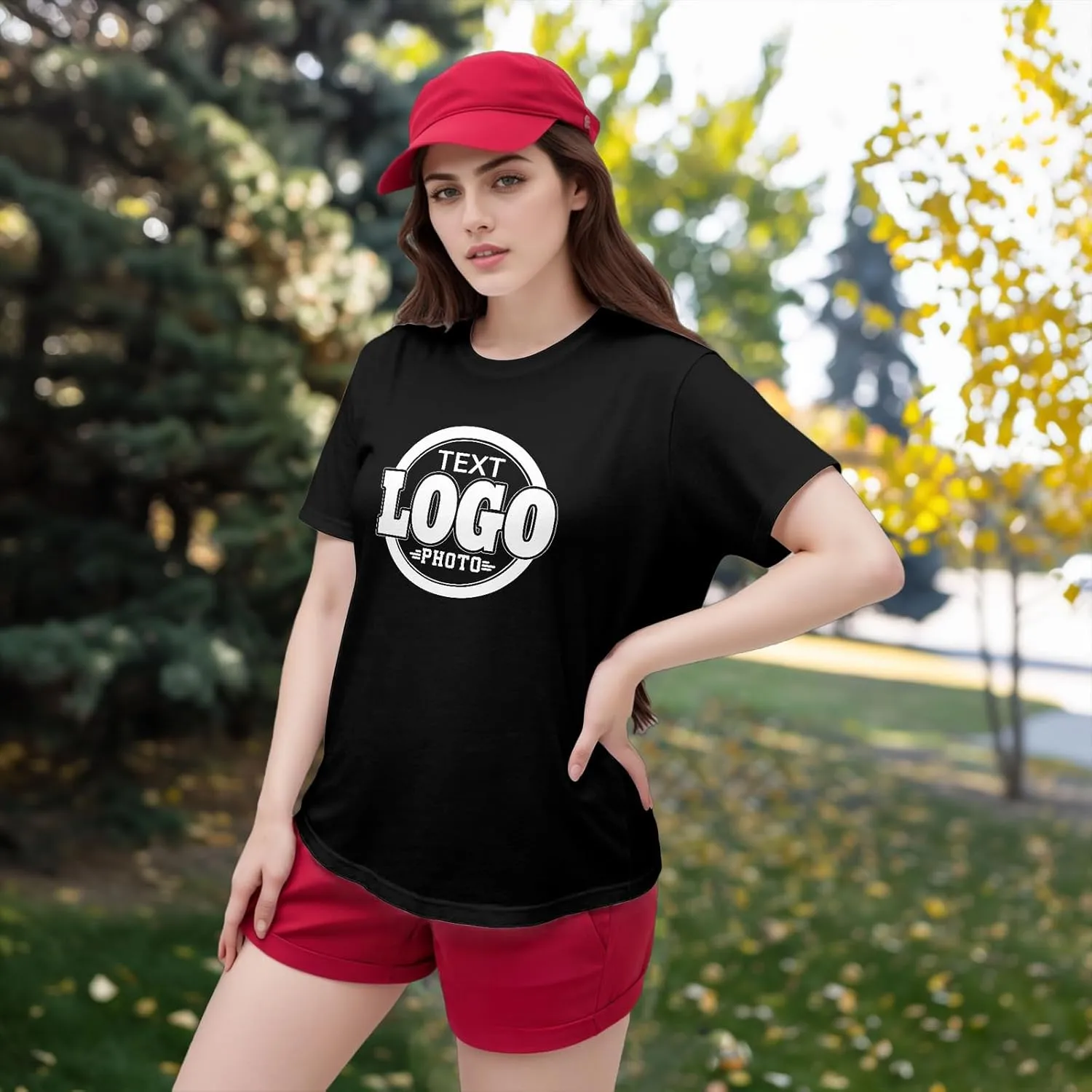 Custom T Shirts for Women Men with Your Text Photo Logo Personalized T Shirts Custom Shirt Design Your Own Custom Tee Shirt