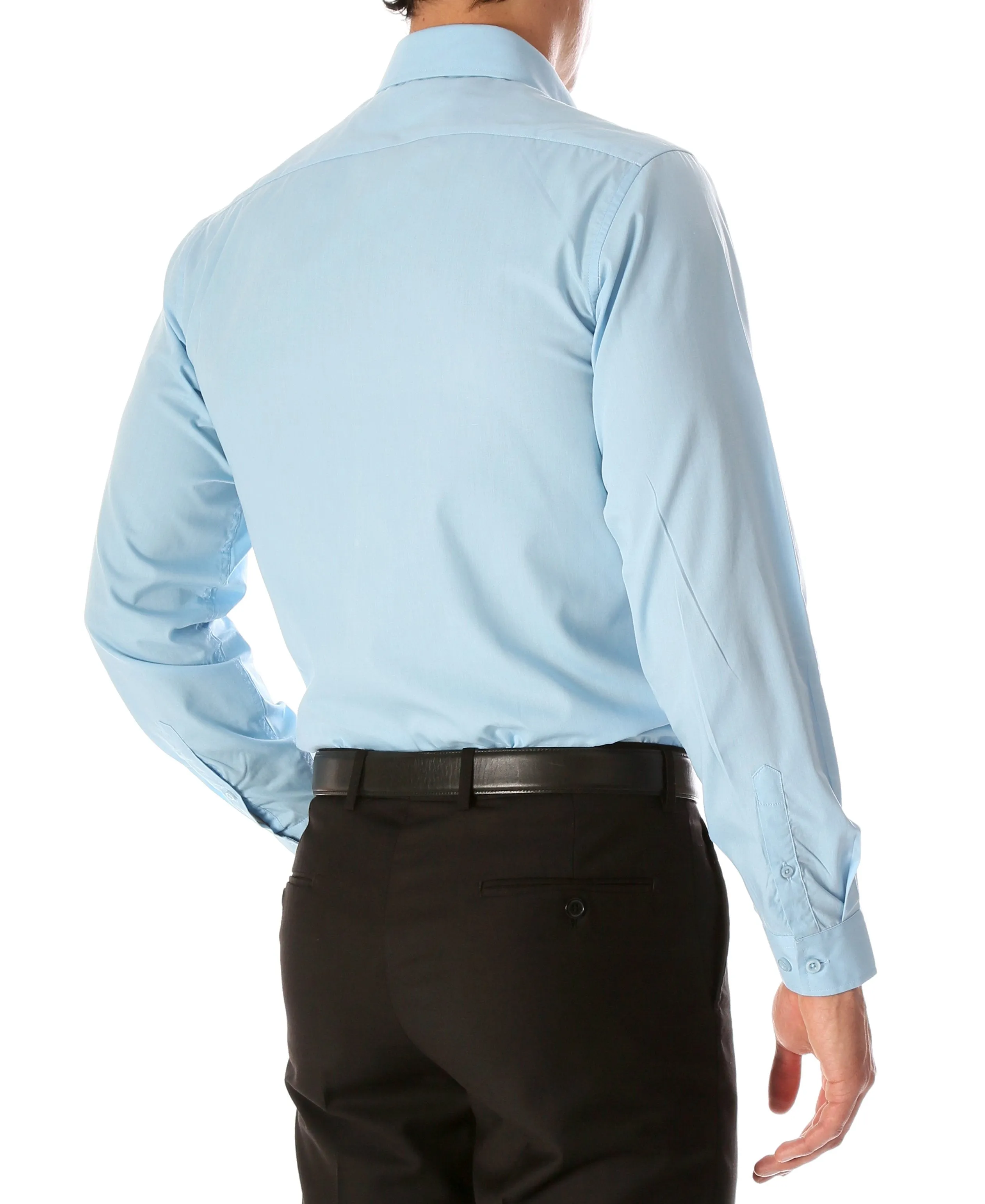 Daniel & Ellissa Slim Fit Light Blue Dress Shirt
