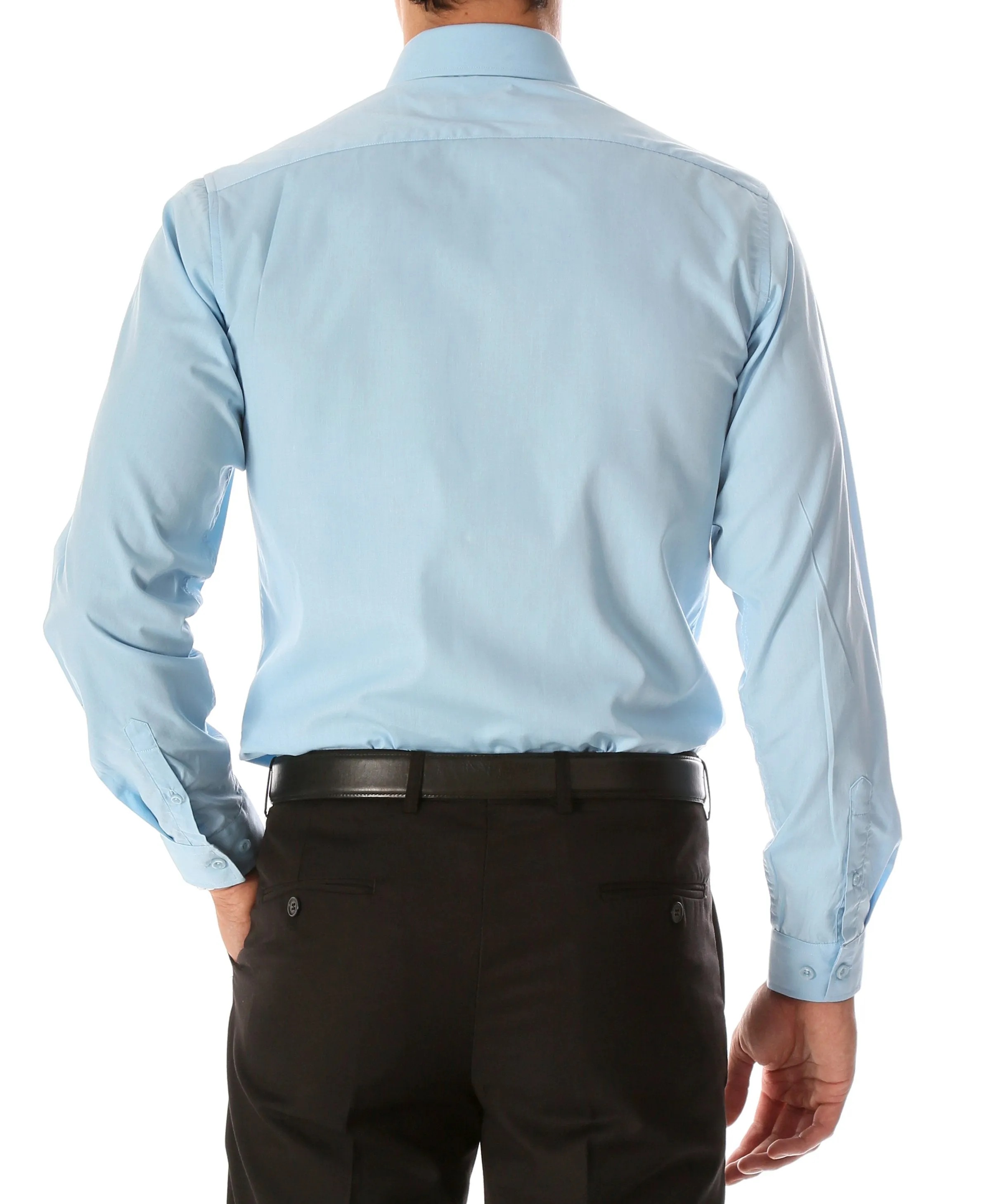 Daniel & Ellissa Slim Fit Light Blue Dress Shirt
