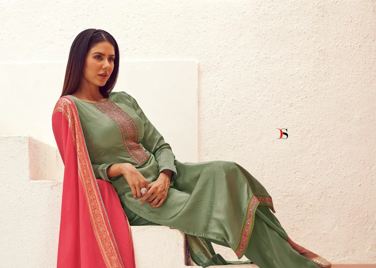 Deepsy Suit Royal Touch Fancy Silk Designer Salwar Suit