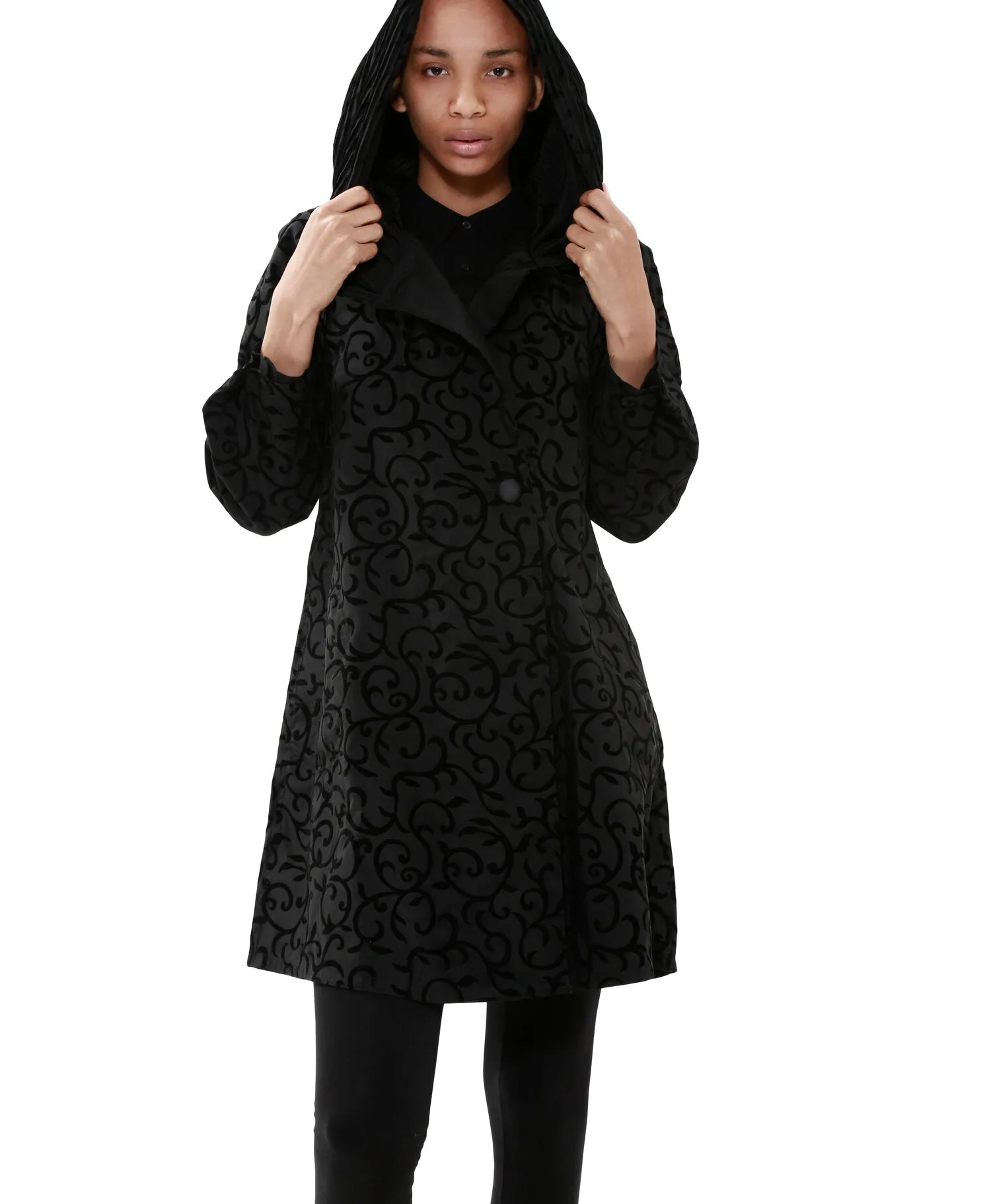 Donatella Scroll Short Length Jacket