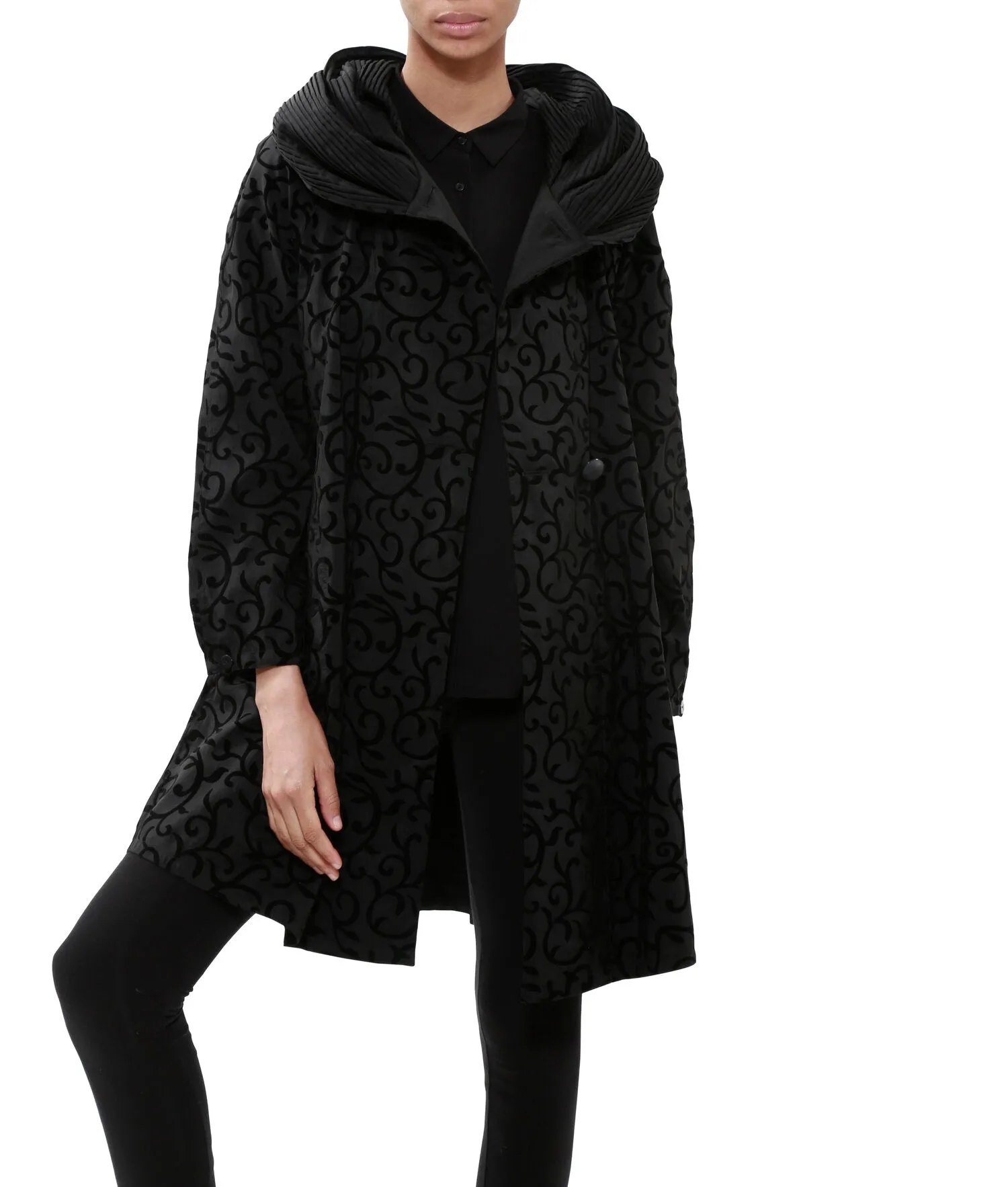 Donatella Scroll Short Length Jacket