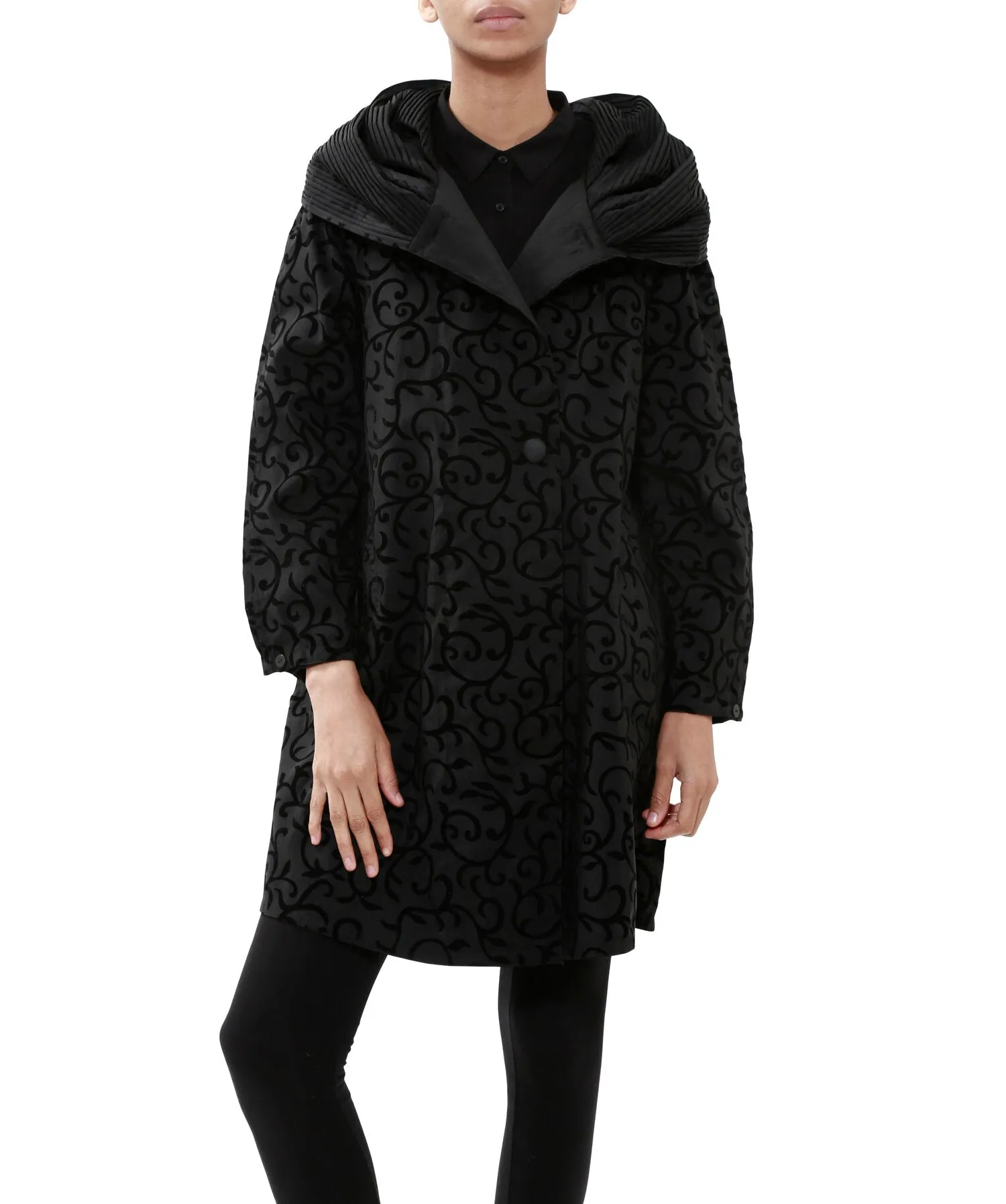 Donatella Scroll Short Length Jacket