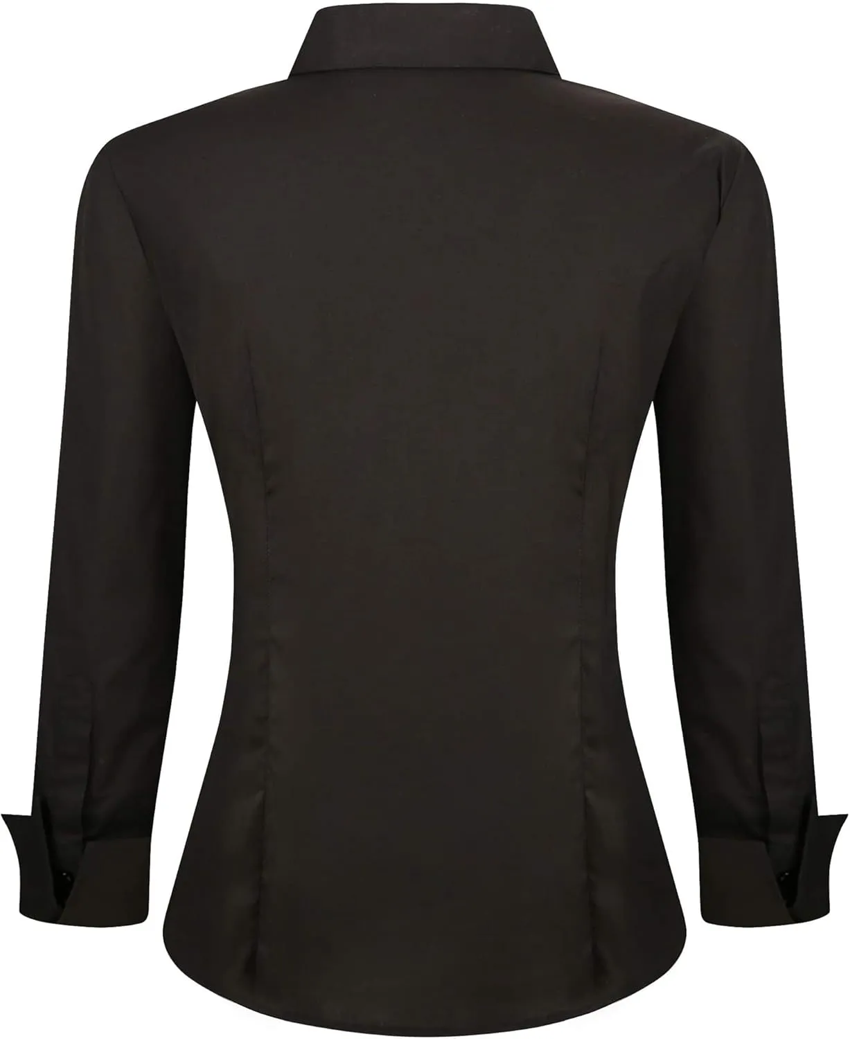 Esabel.C Womens Button Down Shirts Long Sleeve Regular Fit Stretch Work Blouse