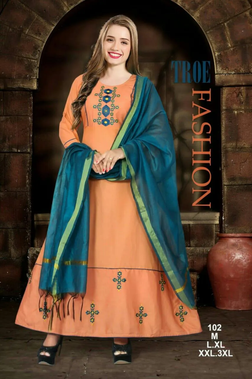 Fashion Talk Kanasu Rayon Fabric Heavy Designer Salwar Kameez