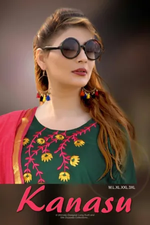 Fashion Talk Kanasu Rayon Fabric Heavy Designer Salwar Kameez