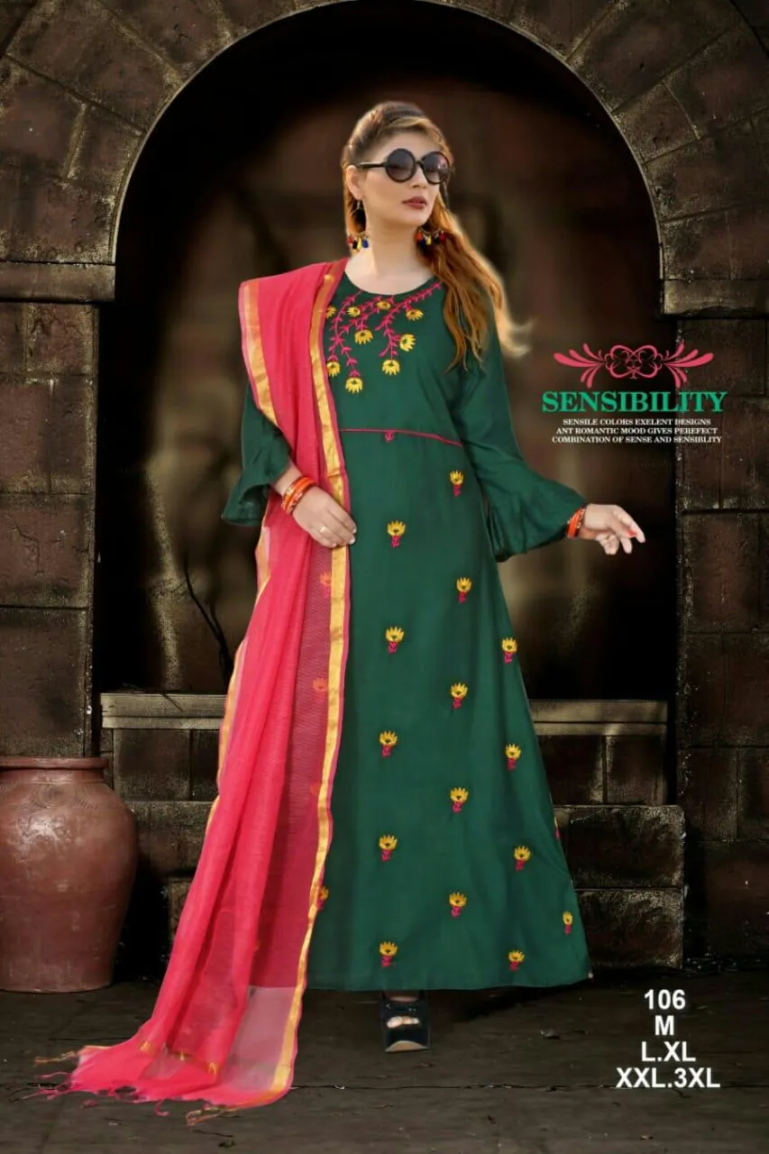 Fashion Talk Kanasu Rayon Fabric Heavy Designer Salwar Kameez