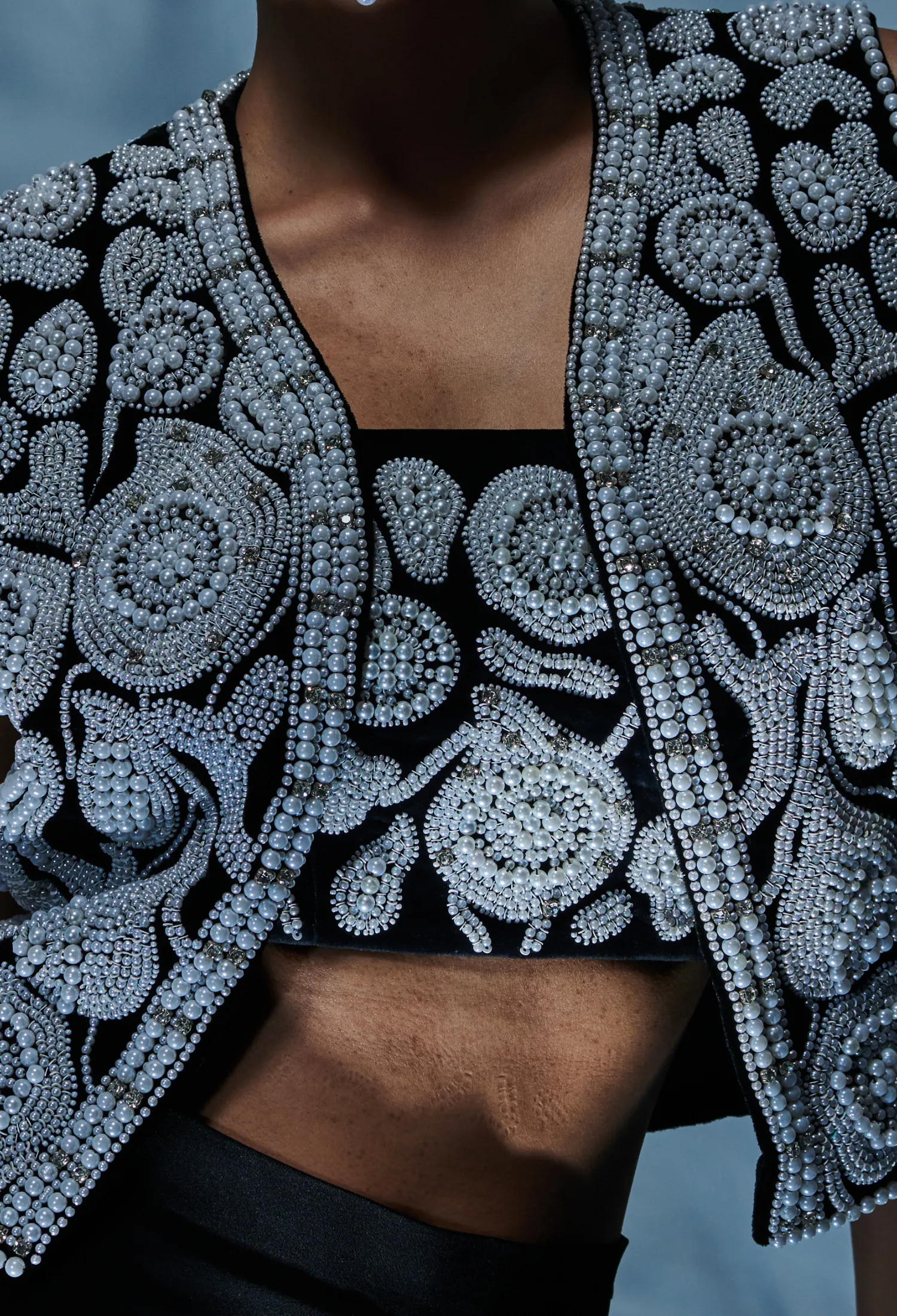 Floral Velvet Waistcoat
