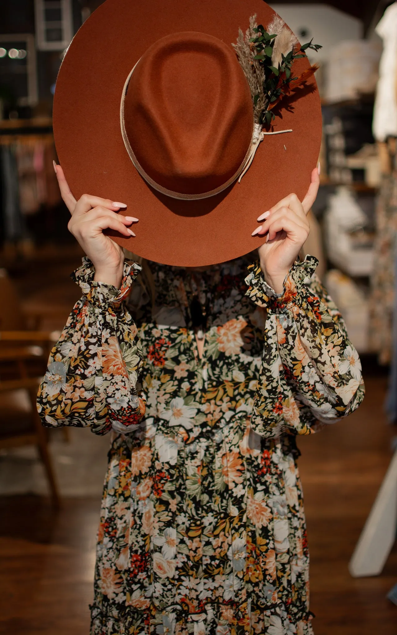 Flower Power Midi Dress