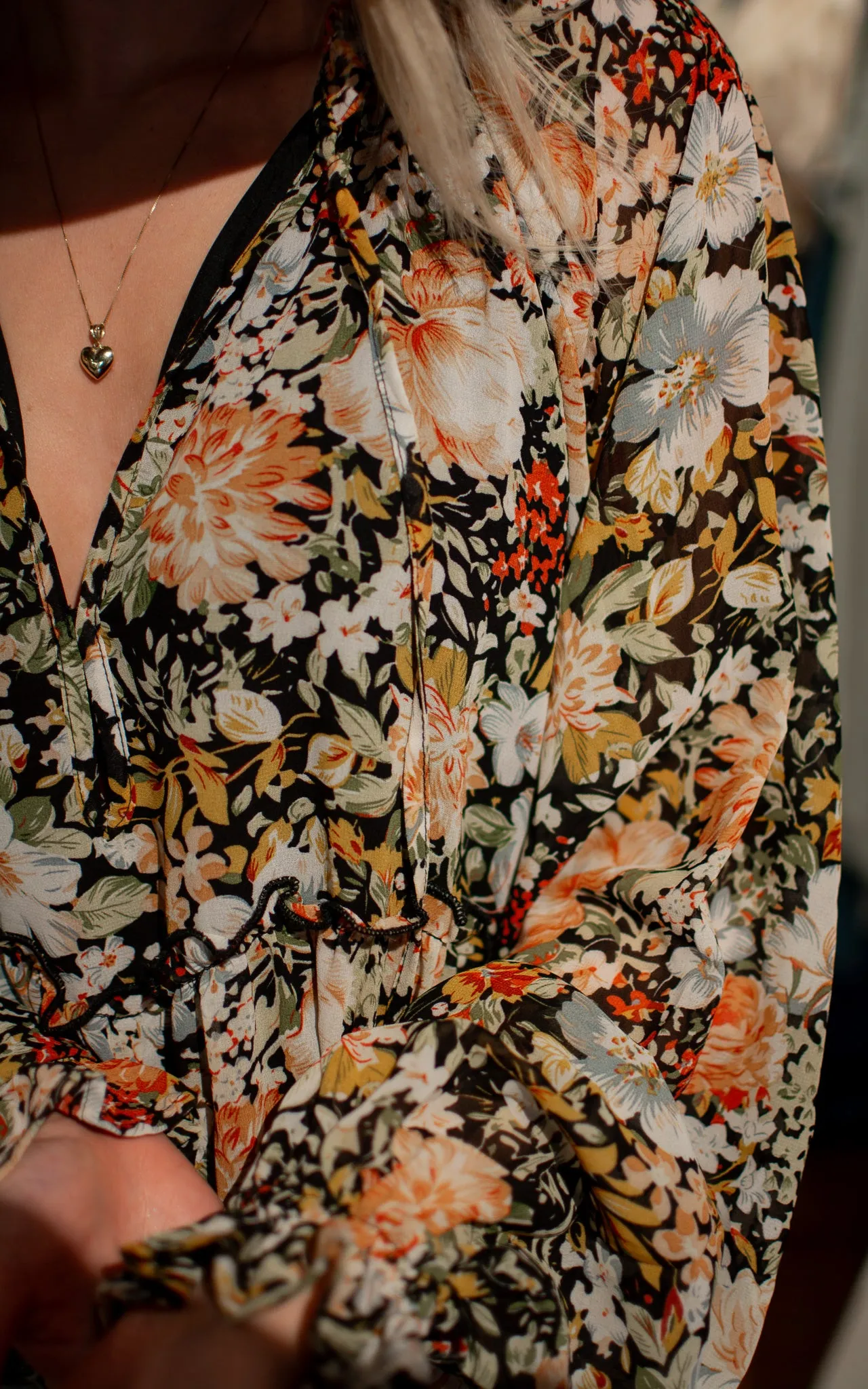 Flower Power Midi Dress