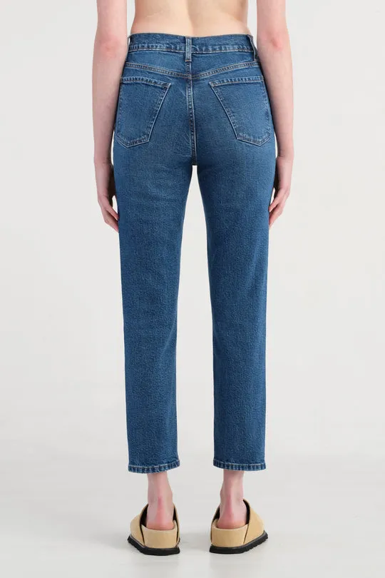 FRANKIE JEAN ANKLE STRETCH - HONEST BLUE