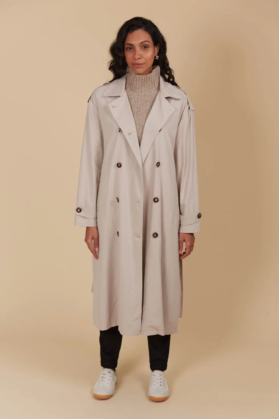 Freya Trench Coat - Canvas PREORDER MID MARCH