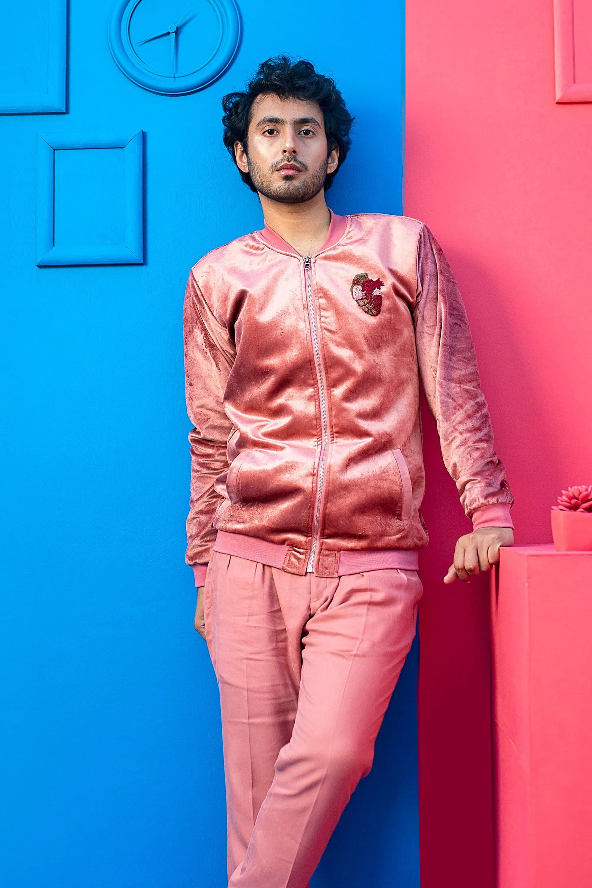 Gernade Heart Motif Jacket