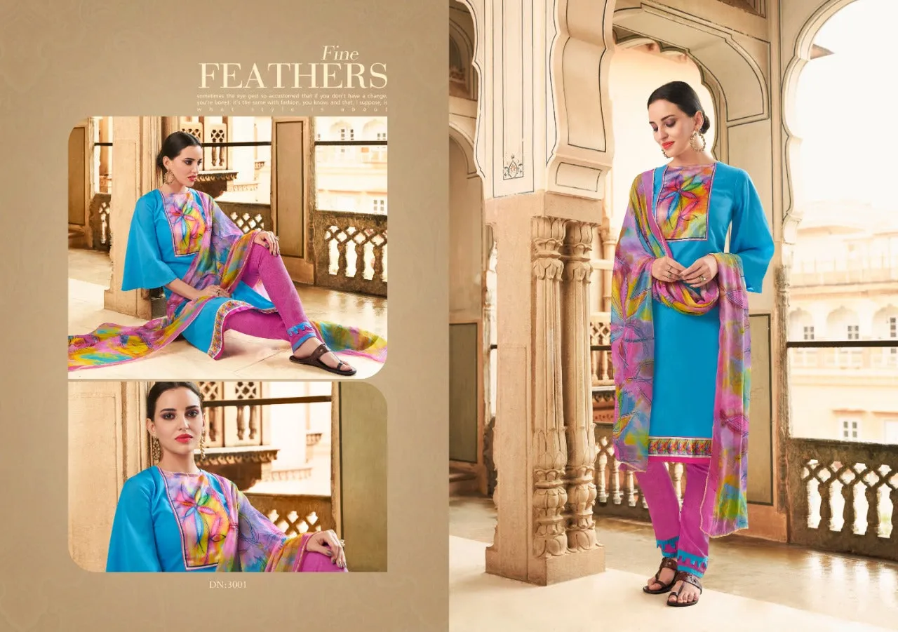 Ghoomar Launched Vol 3 Satin Cotton Fancy Designer Salwar Suits