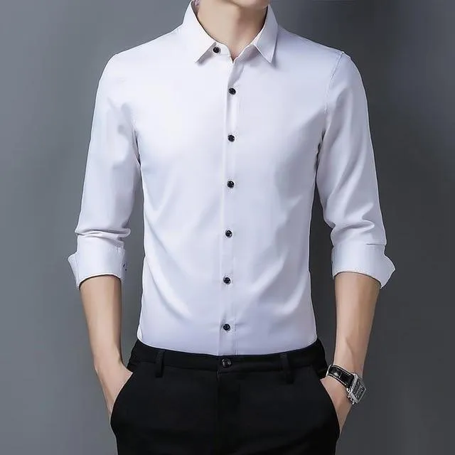 Gilan Plus Size Silk Shirts For Men