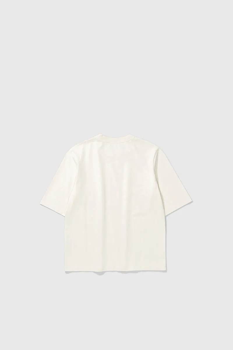 Ginny Heavy Jersey - Kit White