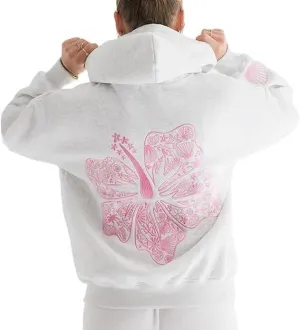 Graphic Hoodies Women Y2k Oversized Sweatshirt Long Sleeve Pullover Sweater Cute Hooded Preppy Top Aesthetic Shirts L/L