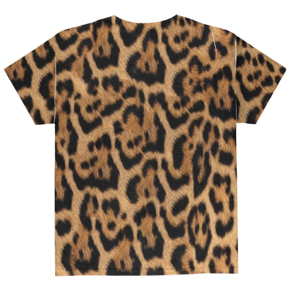 Halloween Leopard Print Costume All Over Youth T Shirt