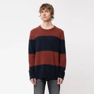 Hampus Alaca Sweater (Block Navy)