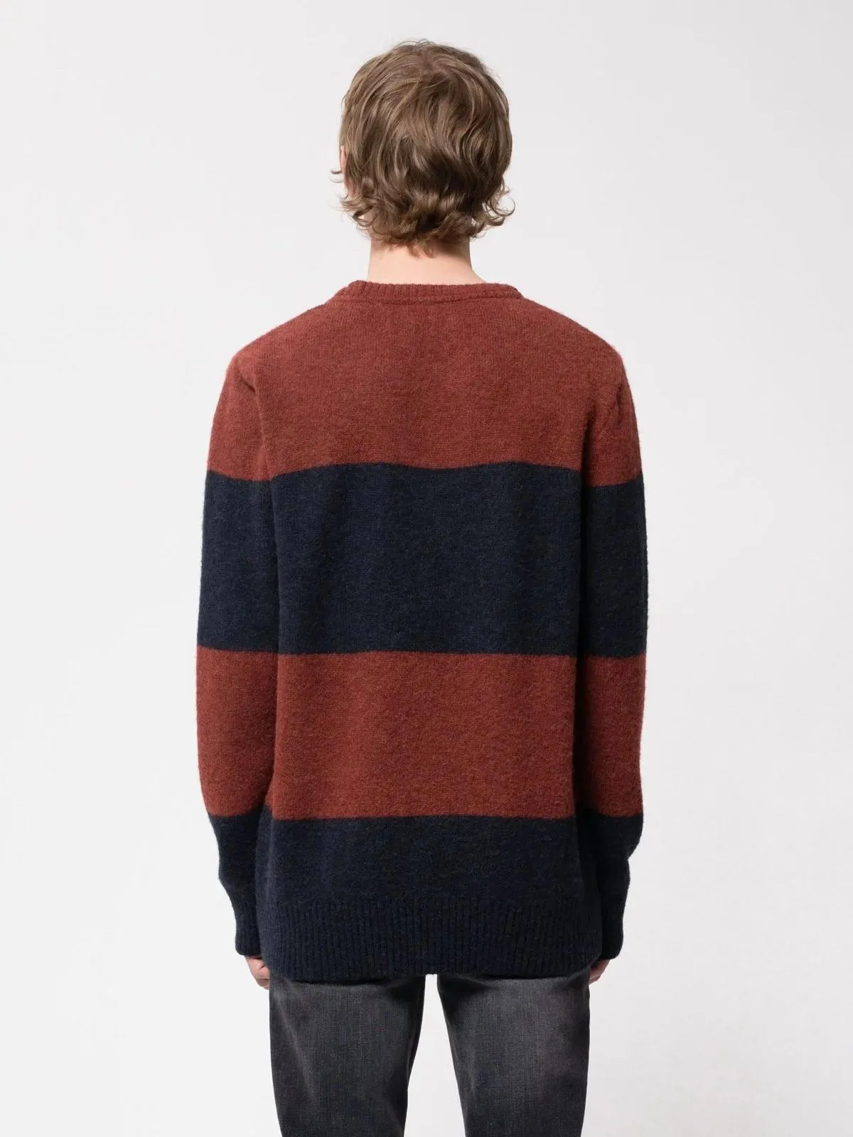 Hampus Alaca Sweater (Block Navy)