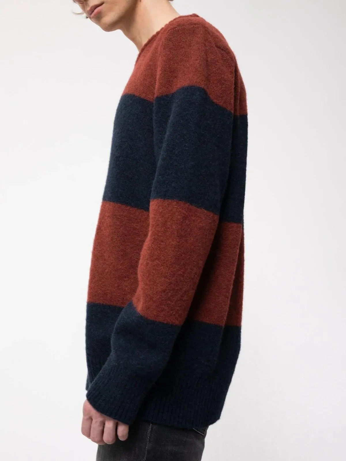 Hampus Alaca Sweater (Block Navy)