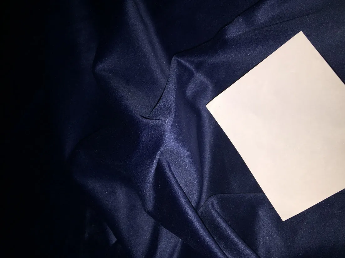 High Quality Italian Deep Blue Velvet Fabric 56" wide {142 cm} wide