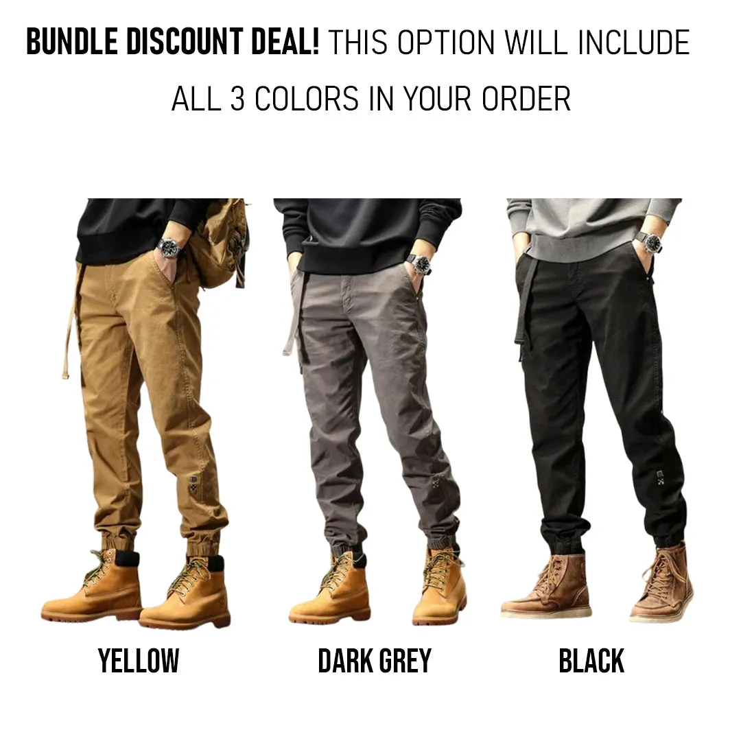 Hybrid Denim Cargo Pants