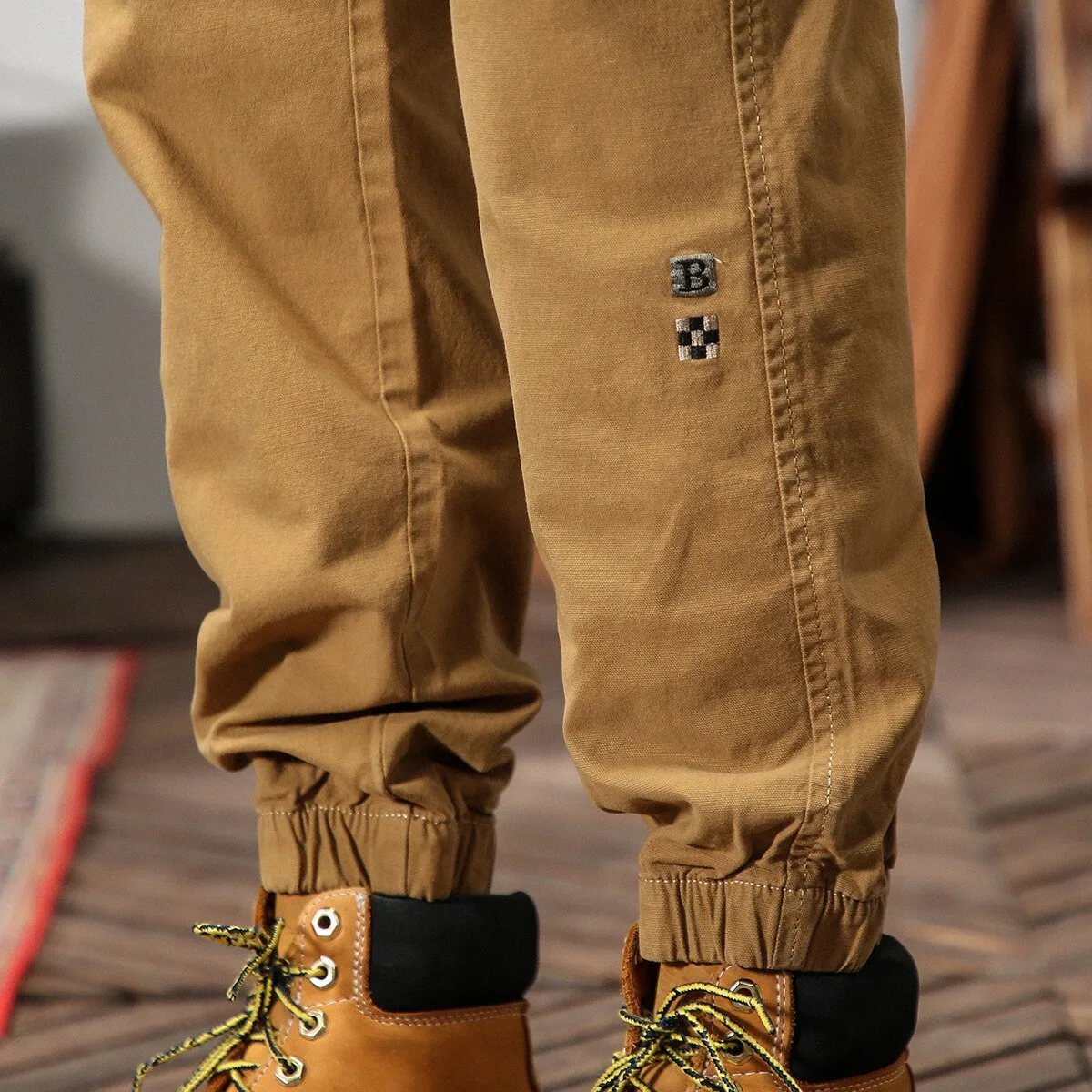 Hybrid Denim Cargo Pants