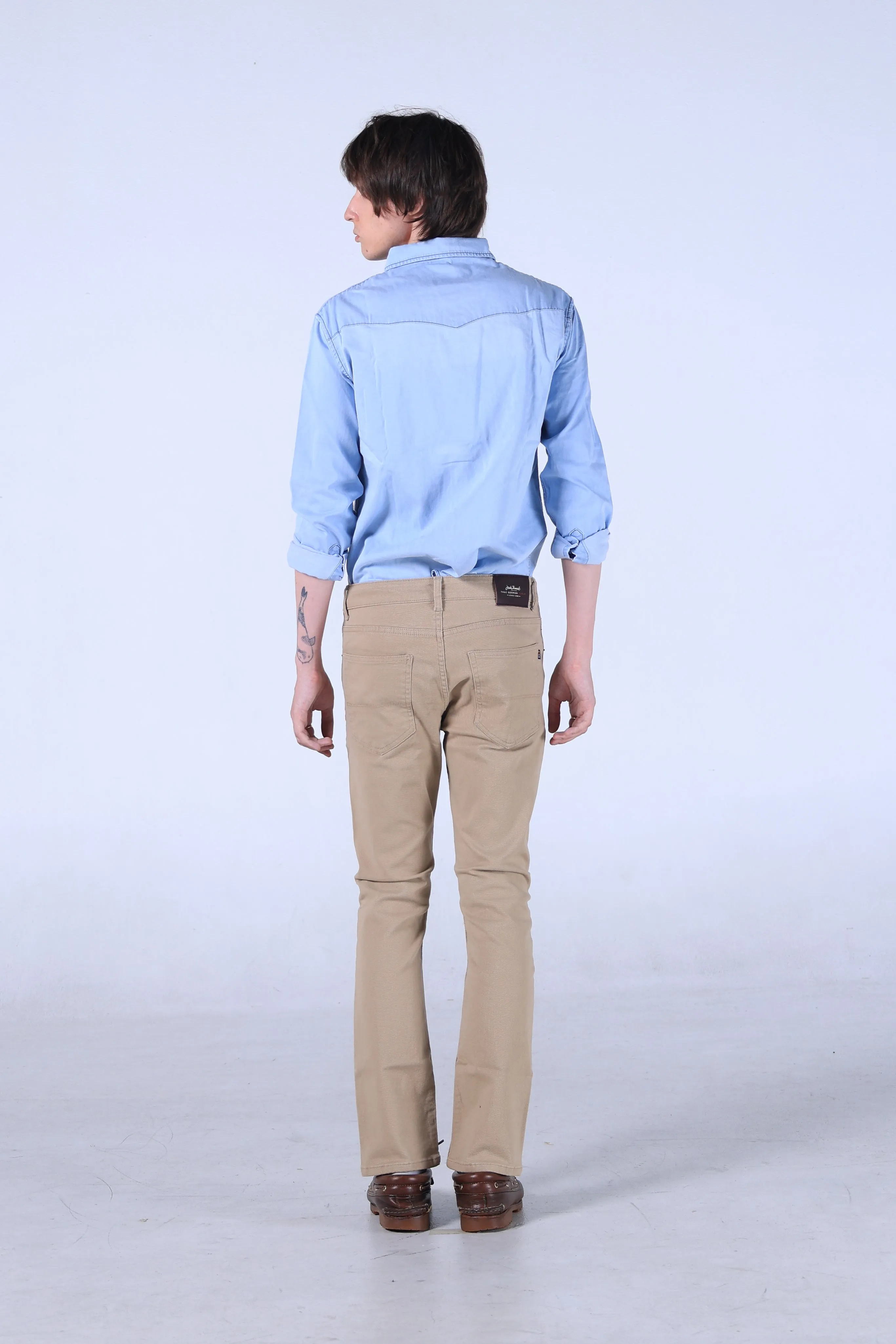 Jack Russel - Men Chino - Klassik J-3006/KK Slim Fit Khaki