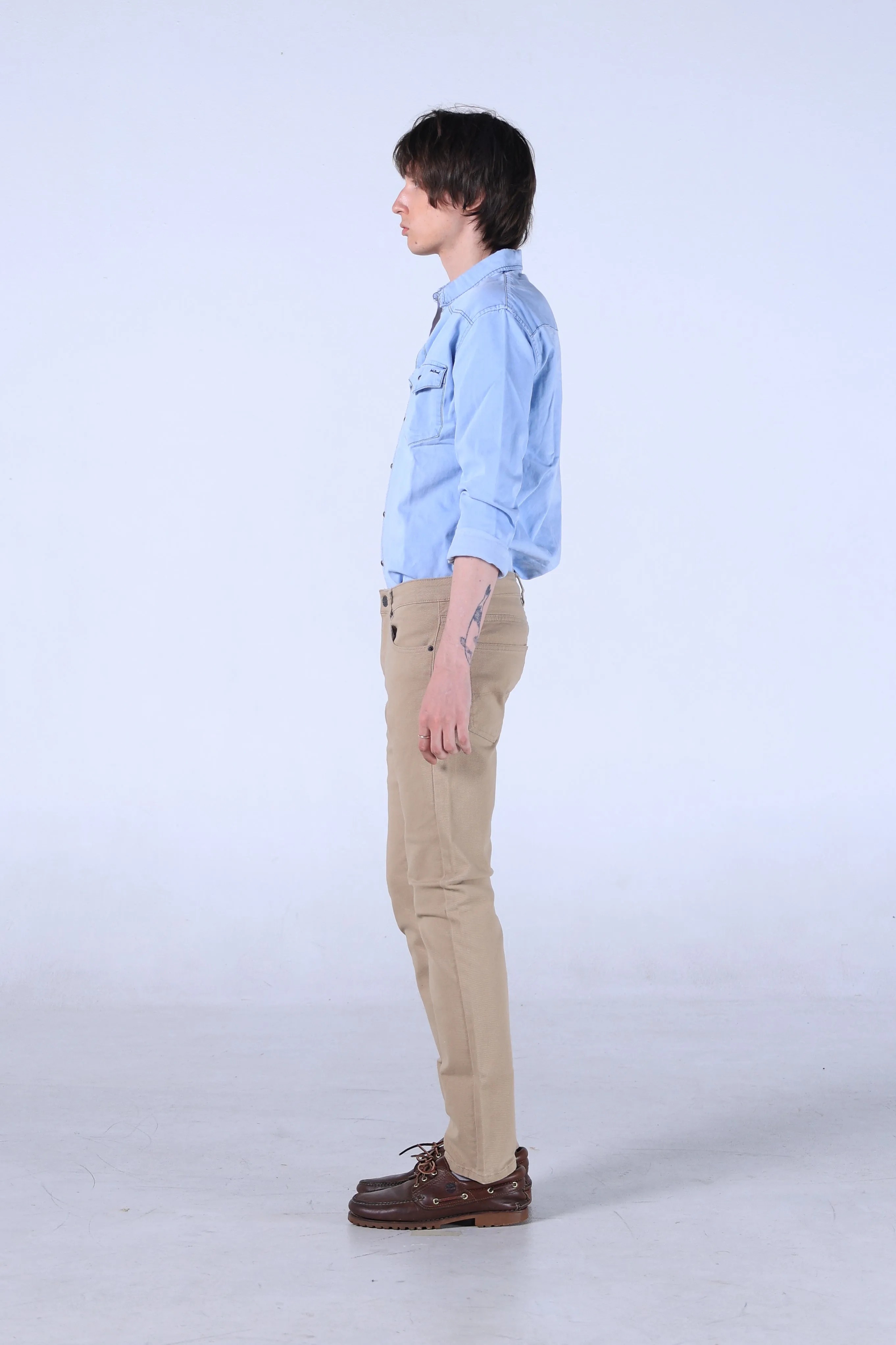 Jack Russel - Men Chino - Klassik J-3006/KK Slim Fit Khaki